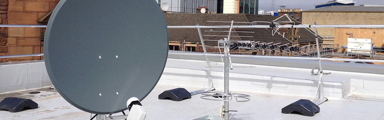 Installation of satellite dishes and aerials across Falkirk, Stirling, Alloa and Central Scotland