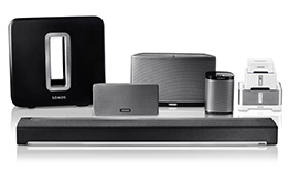 Professional Sonos installations and installers across Central UK IT Services